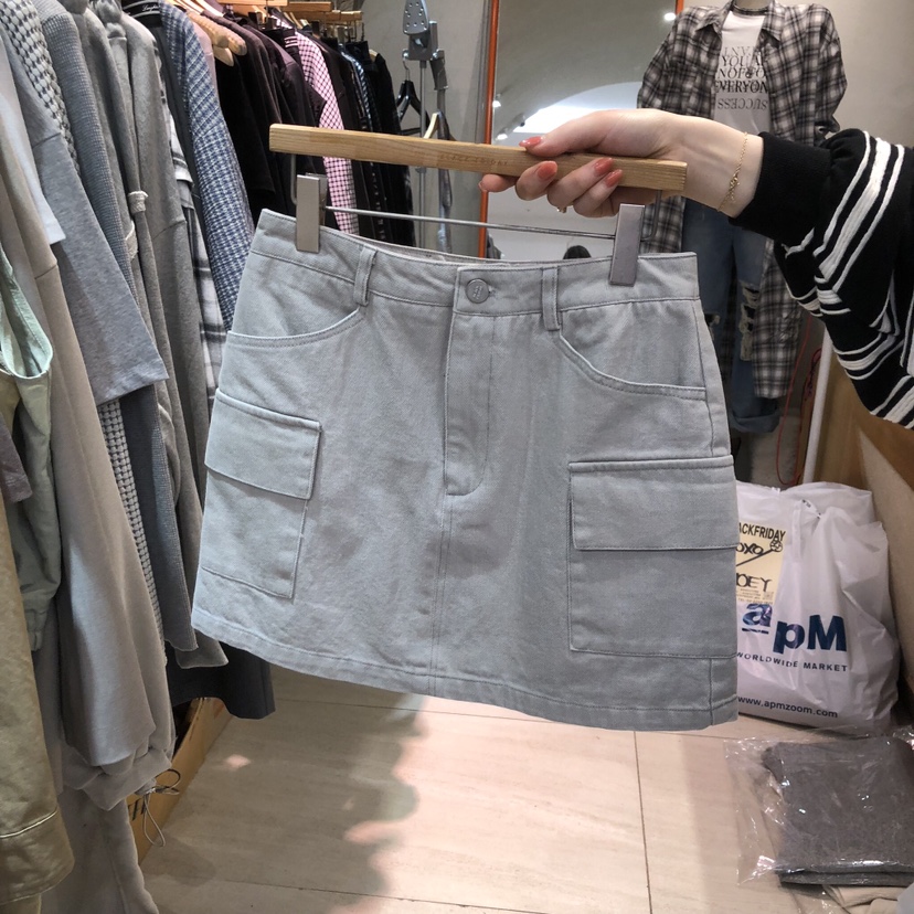 BLACKFRIDAY東大門代購女裝新款26春夏真品職業熱賣時尚短裙BLACK FRIDAY短裙圖色1