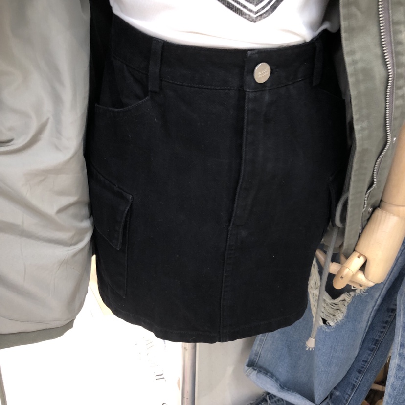 BLACKFRIDAY東大門代購女裝新款26春夏真品職業熱賣時尚短裙BLACK FRIDAY短裙圖色2