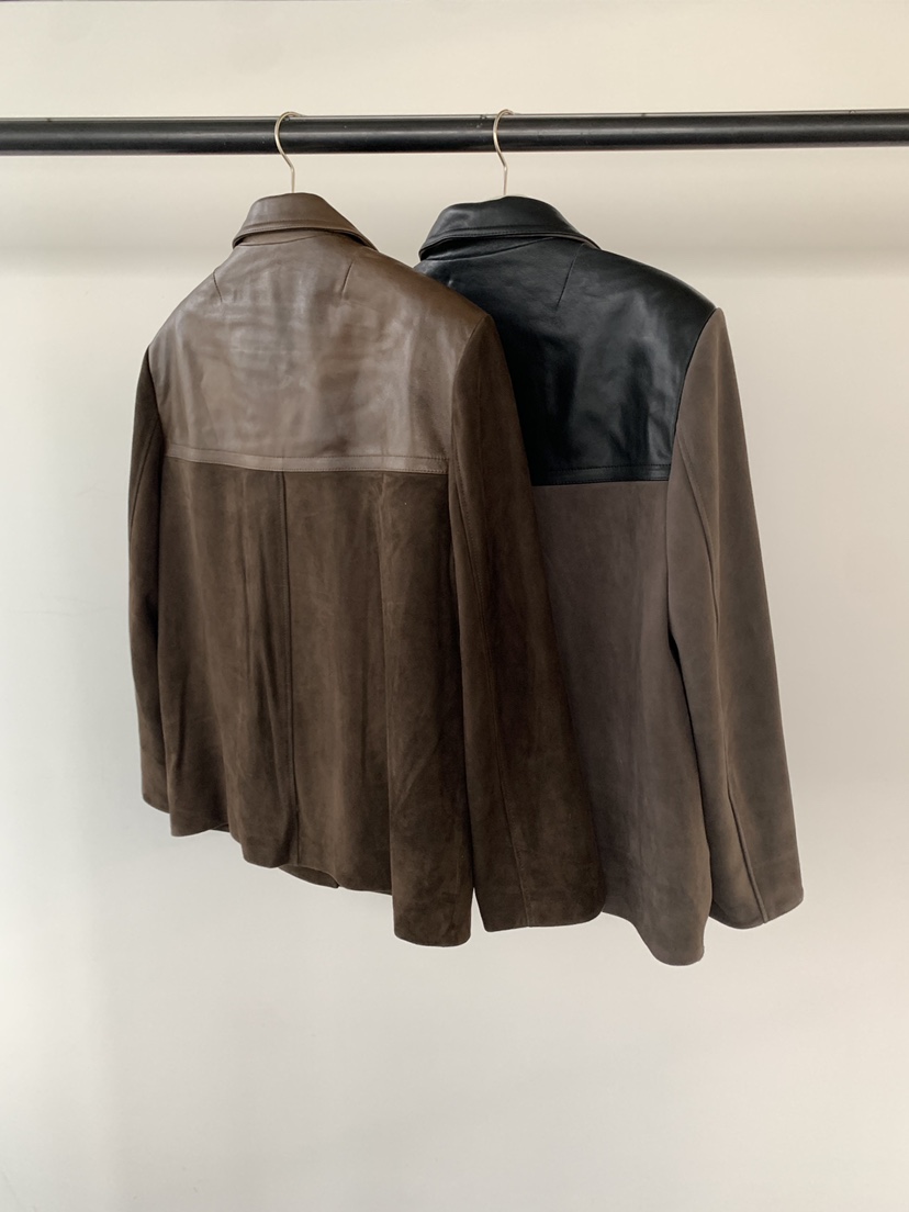 UNDERSON韓國直郵女裝新款人氣真品26春夏時尚休閑夾克皮革UNDERSON夾克