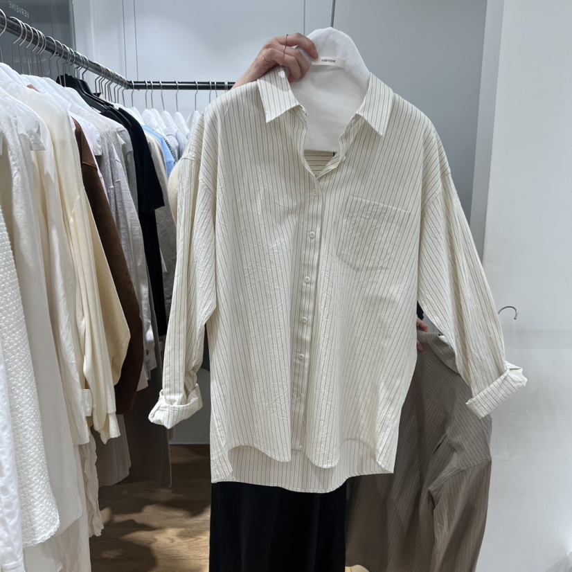 VERVEINE東大門代購女裝新品休閑熱賣推薦職業襯衫蕾絲衫VERVEINE襯衫/蕾絲衫圖色2