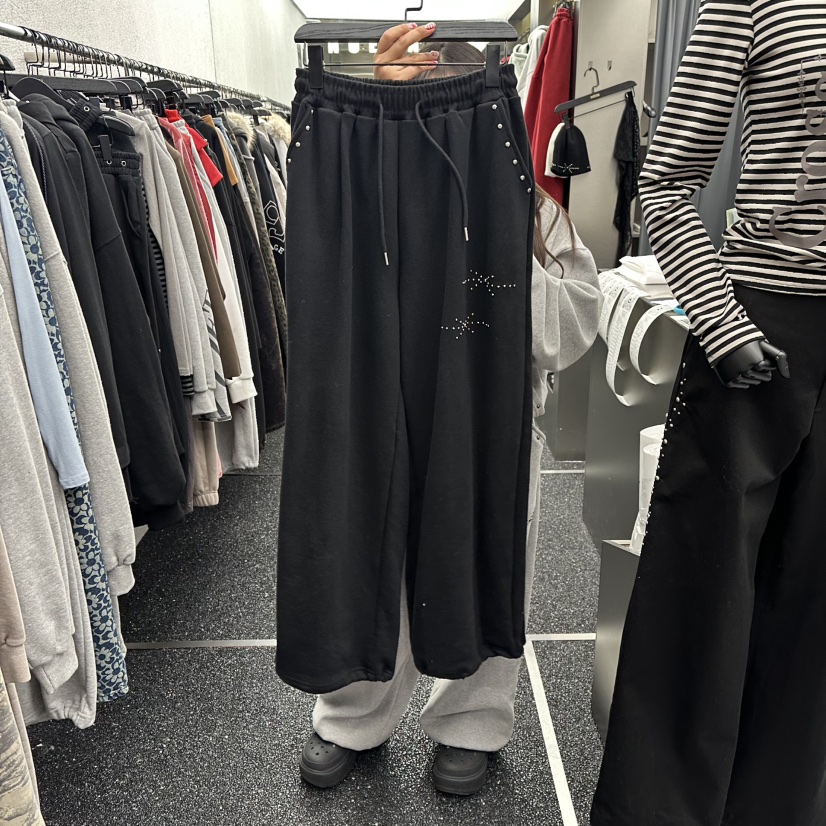 NUEUN韓國直郵女裝新款人氣熱賣真品休閑26春夏職業休閑褲NUEUN/SEEOT休閑褲圖色2