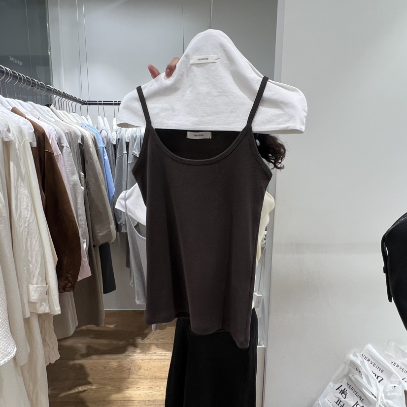 VERVEINE韓國代購女裝新品熱賣休閑人氣時尚26春夏吊帶背心VERVEINE吊帶/背心圖色2