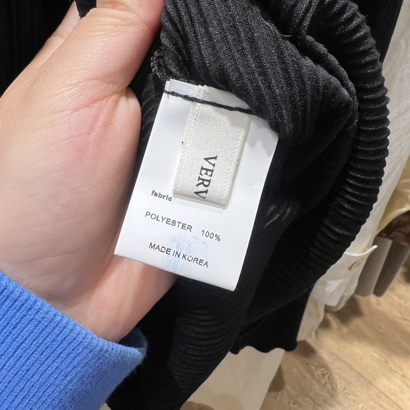 VERVEINE東大門代購女裝新品真品熱賣時尚長袖T恤褶裥開衫VERVEINE長袖T恤