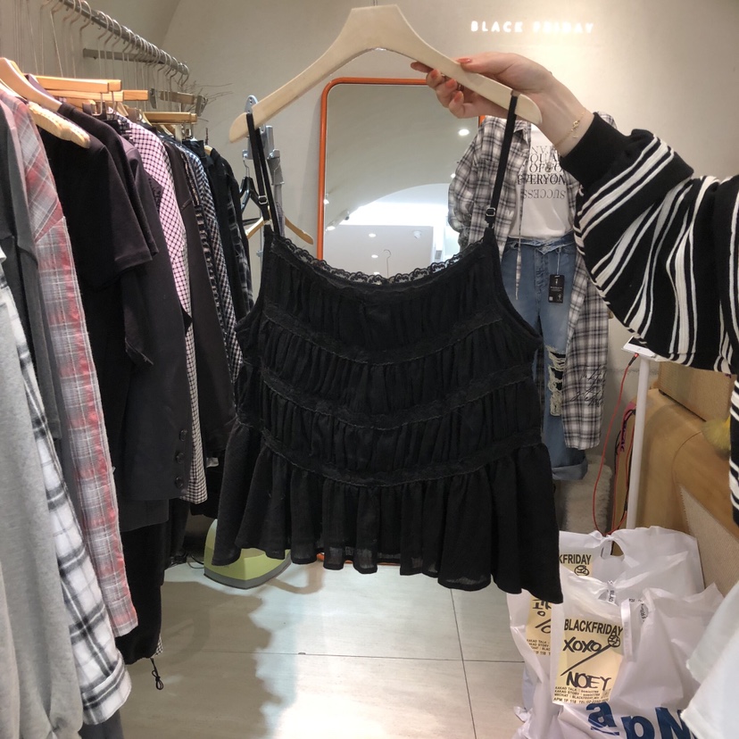 BLACKFRIDAY東大門實拍女裝新款真品26春夏推薦熱賣吊帶背心BLACK FRIDAY吊帶/背心圖色2