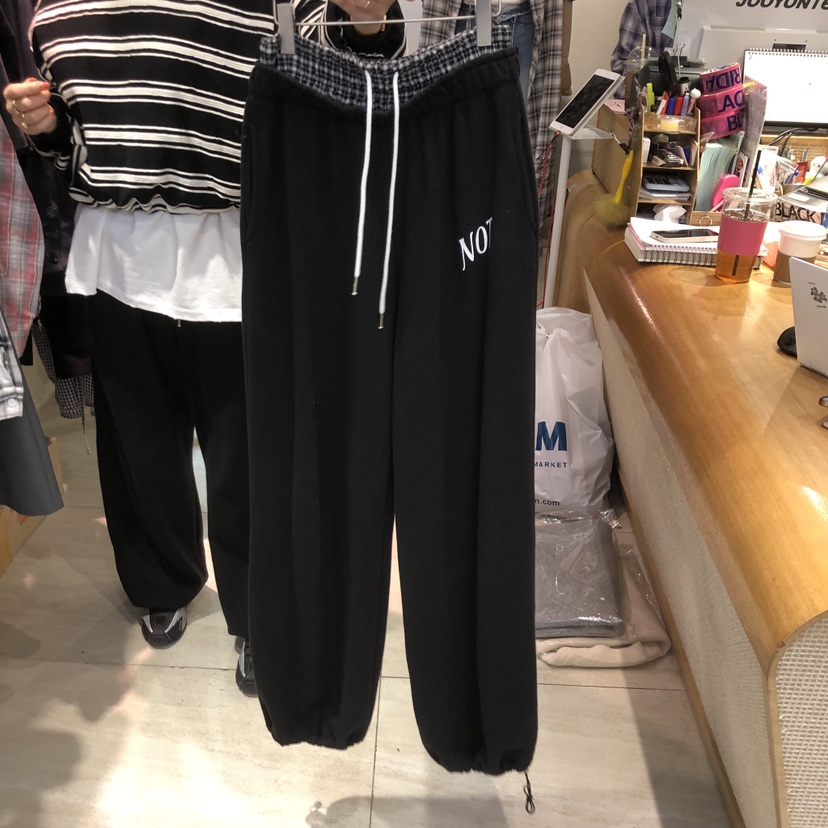 BLACKFRIDAY韓國直郵女裝新款真品26春夏休閑熱賣人氣休閑褲BLACK FRIDAY休閑褲圖色3