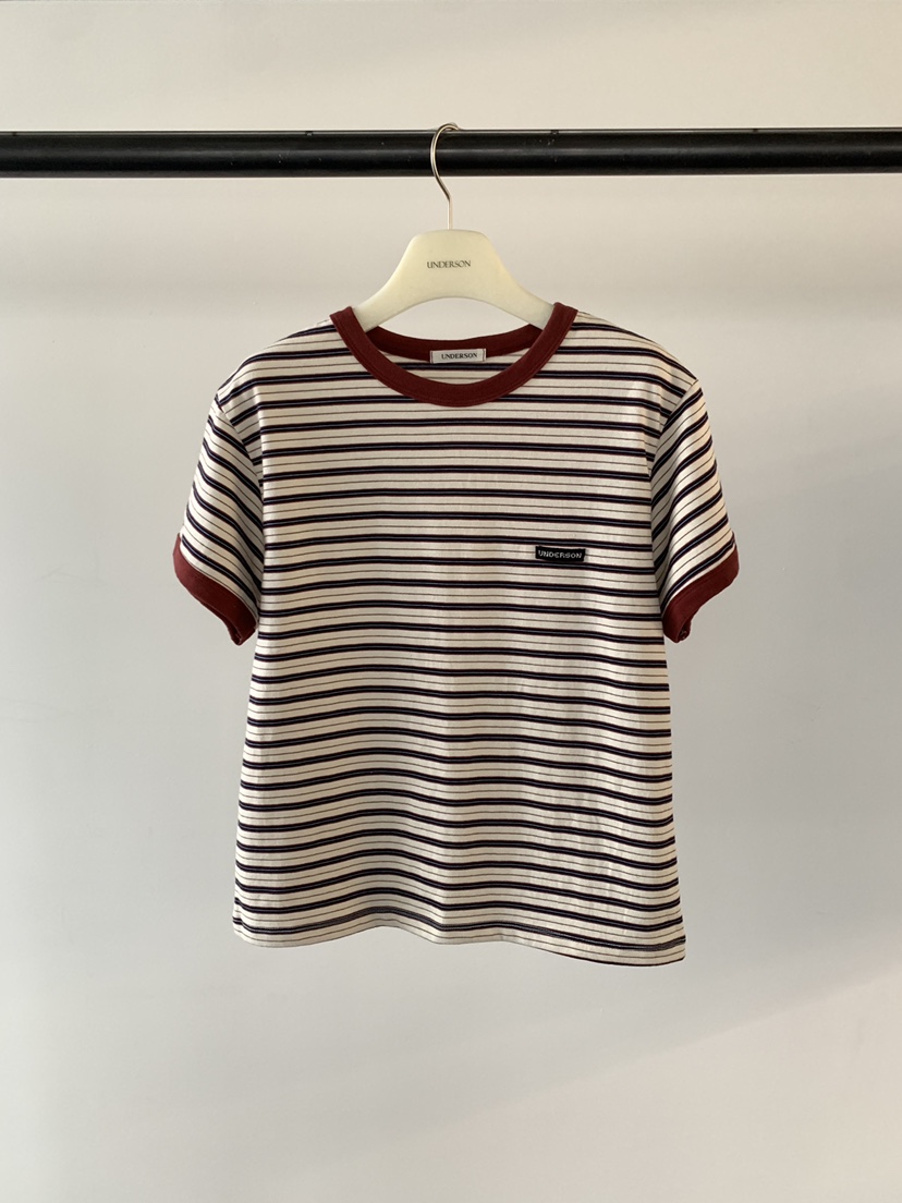 UNDERSON東大門直郵女士新品真品人氣時尚休閑職業熱賣T恤UNDERSONT恤圖色1