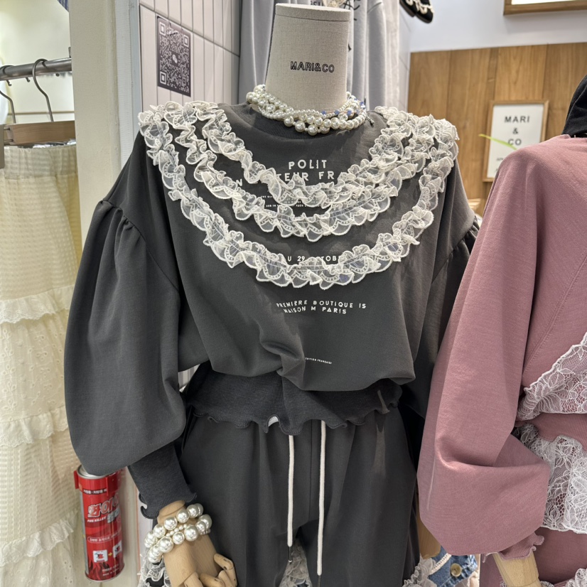 MARI CO韓國直郵女裝新品休閑熱賣人氣推薦時尚真品衛衣MARI CO衛衣圖色1