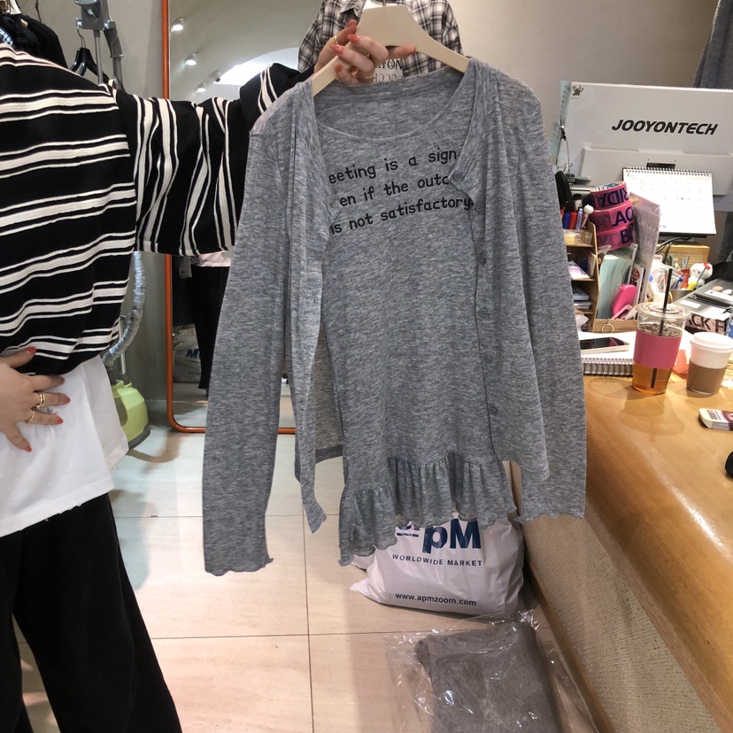 BLACKFRIDAY東大門直郵女士新款推薦真品職業時尚套裝開衫BLACK FRIDAY套裝圖色1