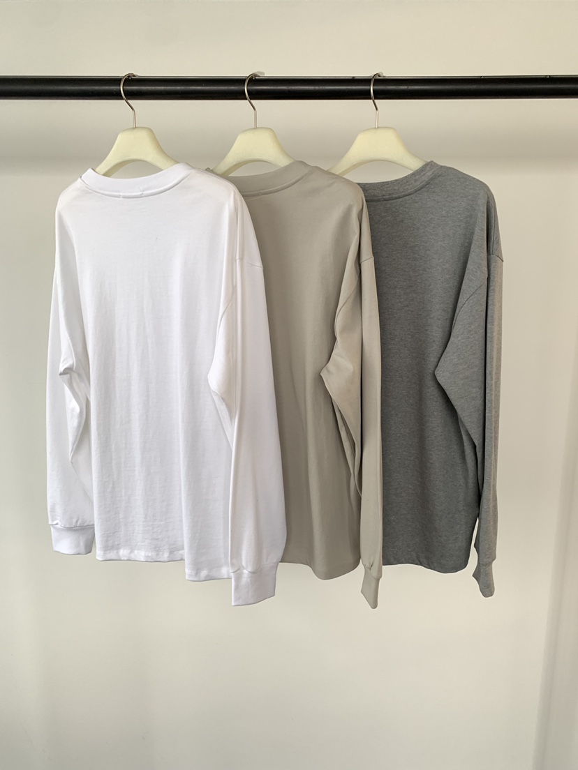 UNDERSON韓國直郵女裝新款推薦職業熱賣休閑26春夏長袖T恤UNDERSON長袖T恤