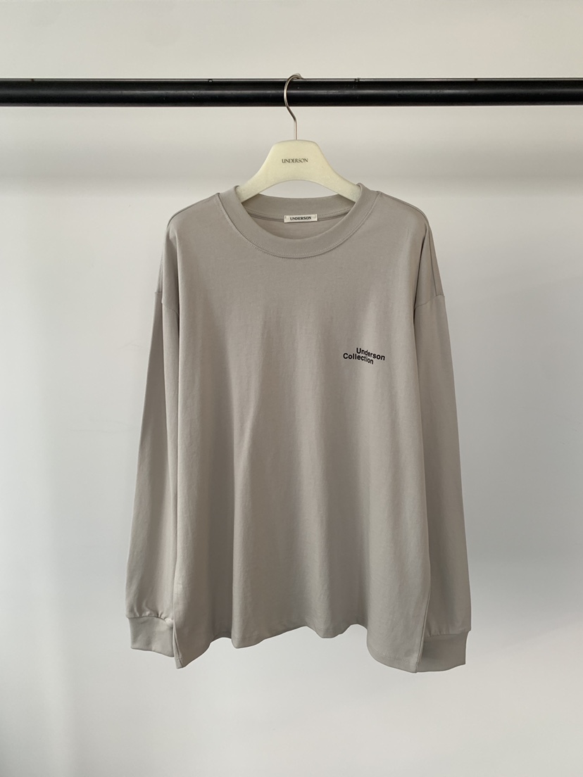 UNDERSON韓國直郵女裝新款推薦職業熱賣休閑26春夏長袖T恤UNDERSON長袖T恤圖色2