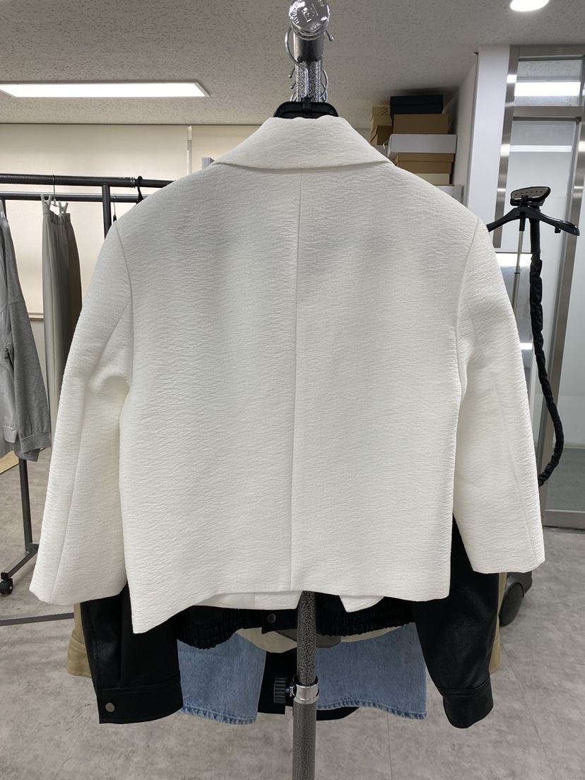 BANEL/WELL KNOWN韓國代購女士新款26春夏推薦夾克粗花呢BANEL/WELL KNOWN夾克