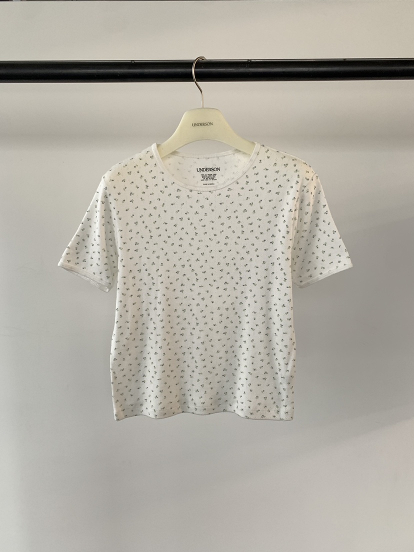 UNDERSON韓國直郵女裝新品真品職業時尚休閑推薦人氣26春夏T恤UNDERSONT恤圖色1