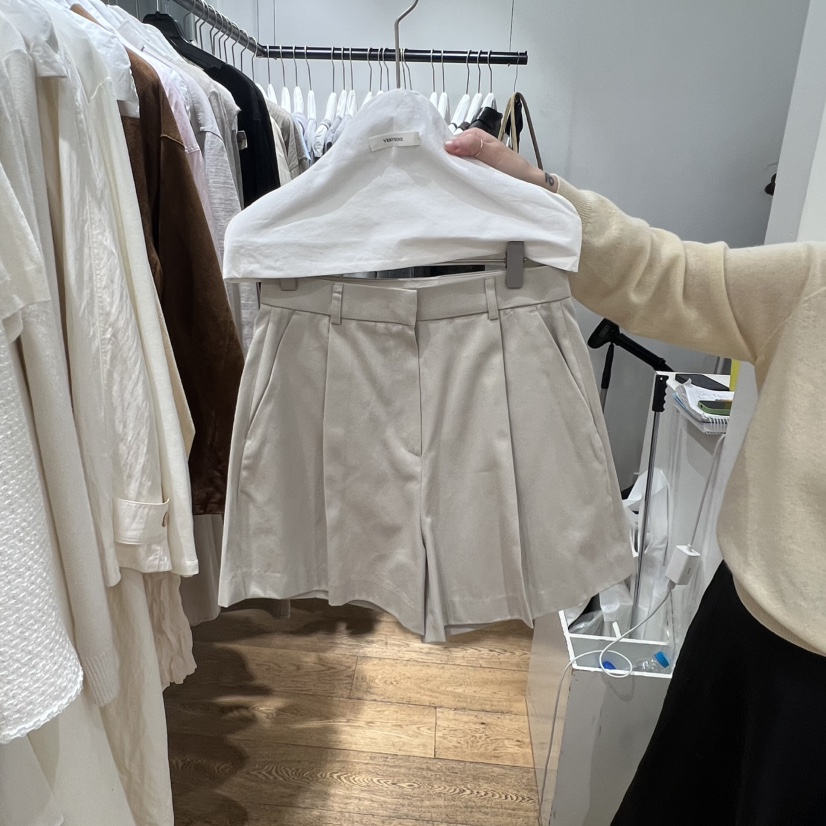 VERVEINE東大門直郵女士新款真品職業推薦時尚休閑熱賣短褲VERVEINE短褲圖色2