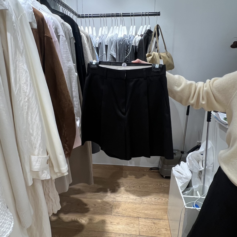 VERVEINE東大門直郵女士新款真品職業推薦時尚休閑熱賣短褲VERVEINE短褲圖色3