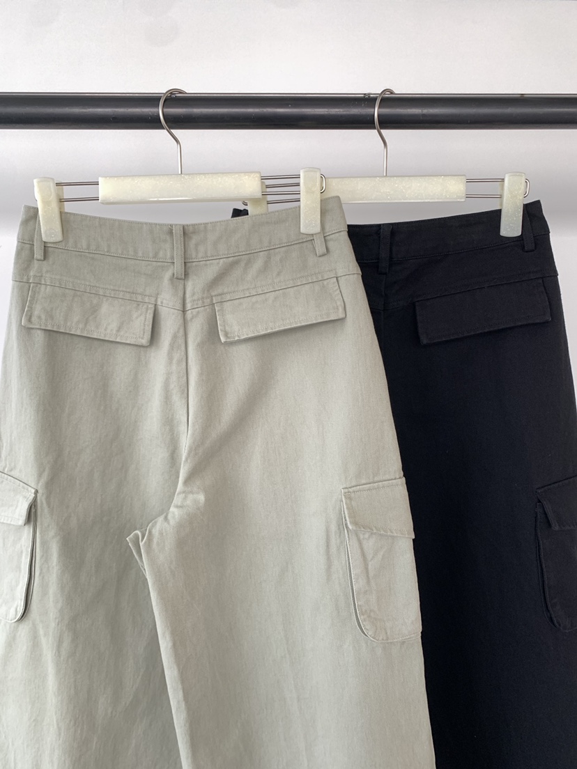 UNDERSON東大門實拍女裝新品時尚人氣推薦26春夏休閑褲復古UNDERSON休閑褲