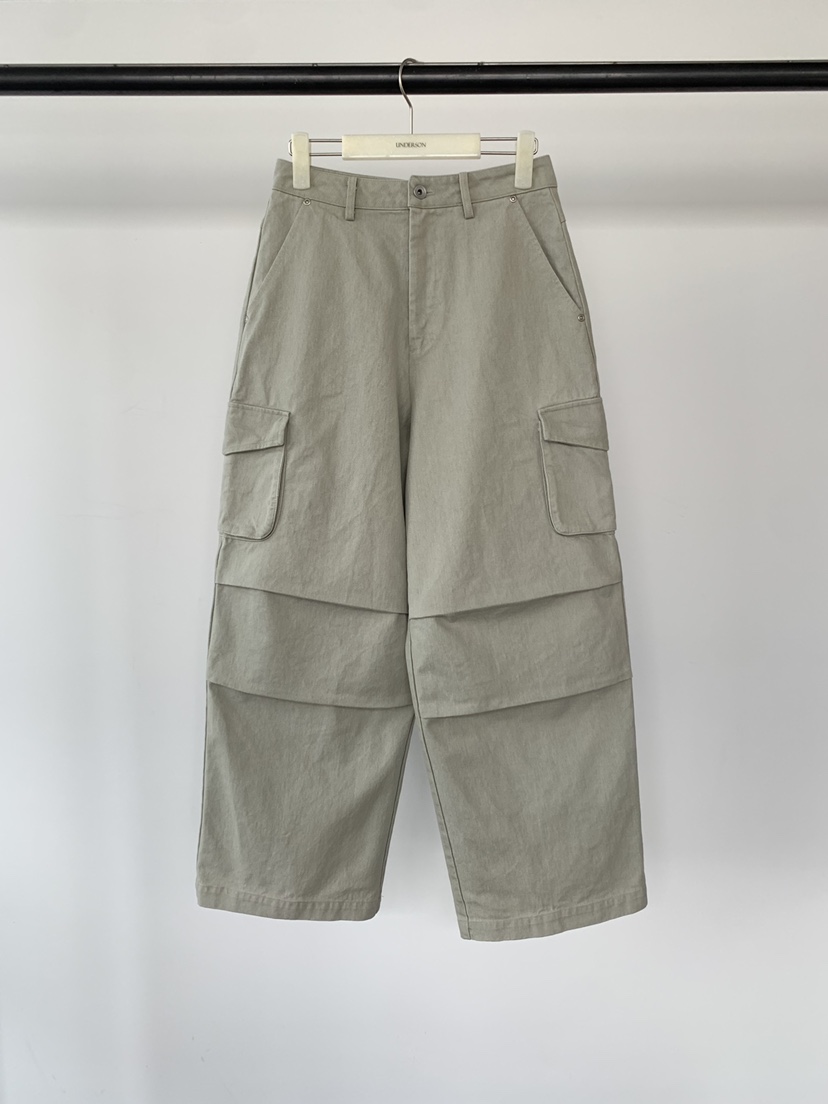UNDERSON東大門實拍女裝新品時尚人氣推薦26春夏休閑褲復古UNDERSON休閑褲圖色1