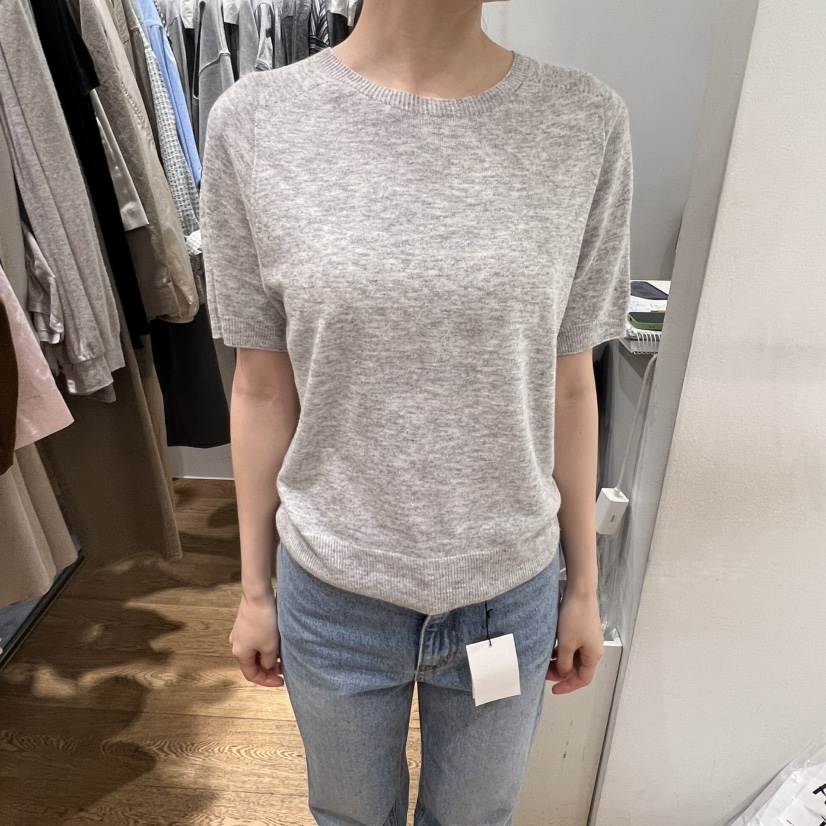 VERVEINE韓國代購女士新款真品推薦職業26春夏針織衫絲綢VERVEINE針織衫圖色1