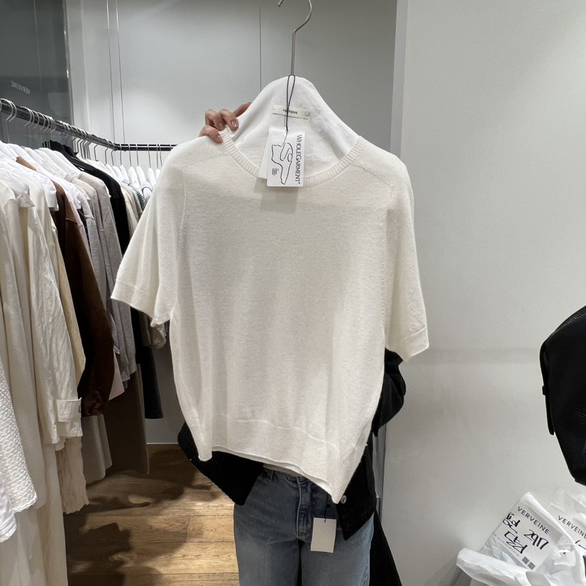 VERVEINE韓國代購女士新款真品推薦職業26春夏針織衫絲綢VERVEINE針織衫圖色4