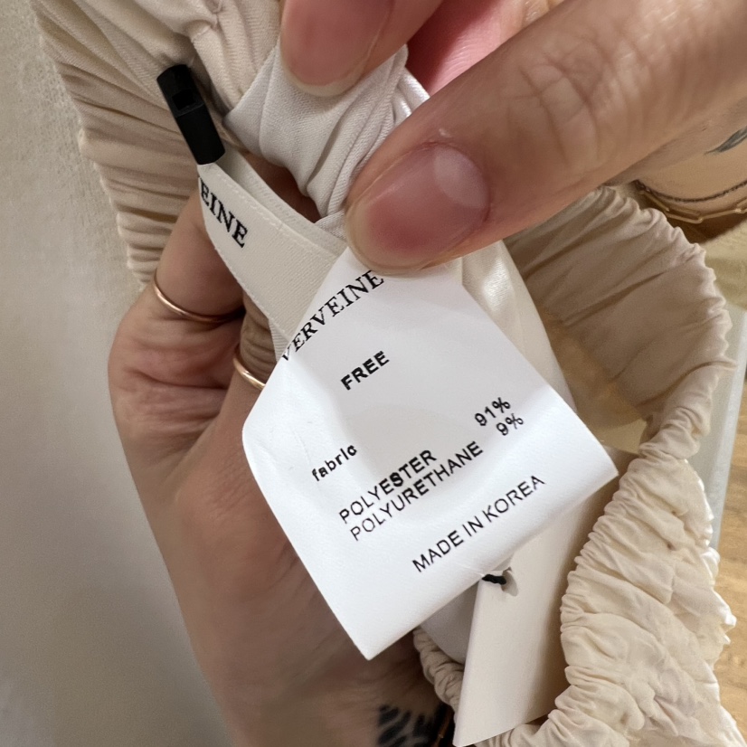 VERVEINE東大門代購女士新品推薦26春夏半身裙中短裙褶裙VERVEINE半身裙/中短裙