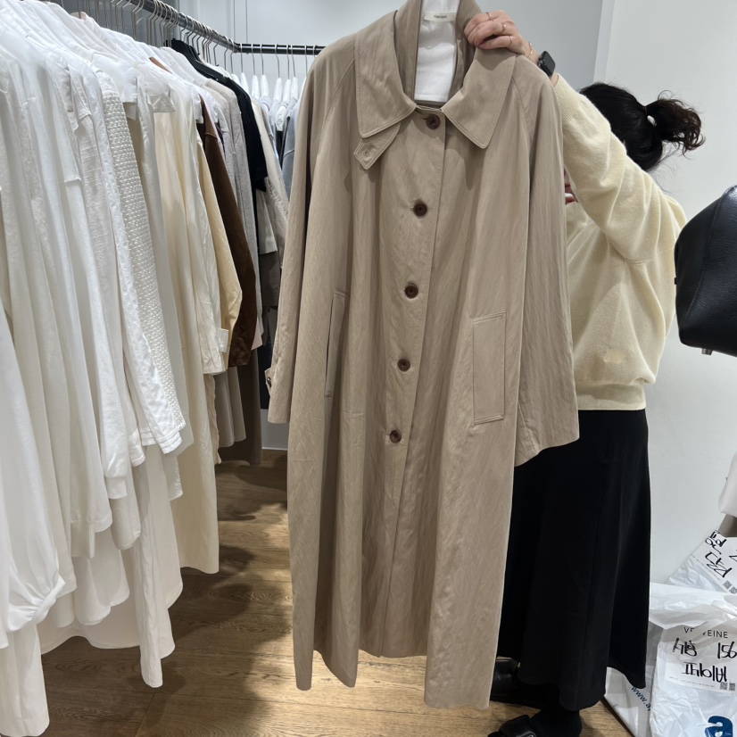 VERVEINE東大門直郵女裝新品休閑熱賣26春夏推薦長款風衣VERVEINE長款風衣圖色2