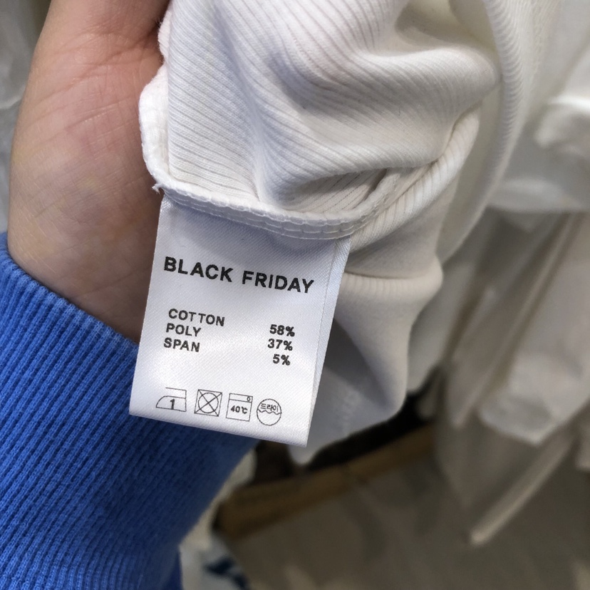 BLACKFRIDAY韓國代購女裝新款休閑真品人氣時尚26春夏T恤BLACK FRIDAYT恤