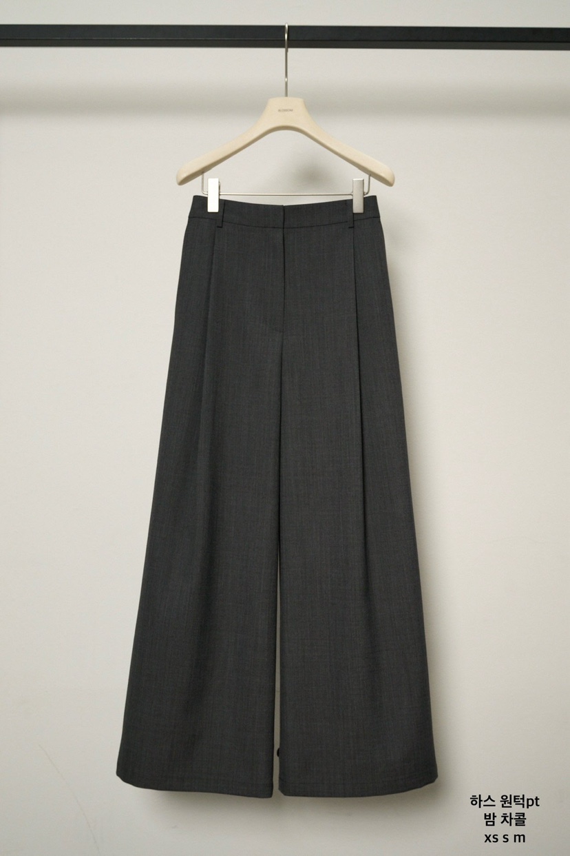 BLOSSOM東大門代購女裝新品人氣職業熱賣時尚26春季休閑褲BLOSSOM休閑褲圖色1