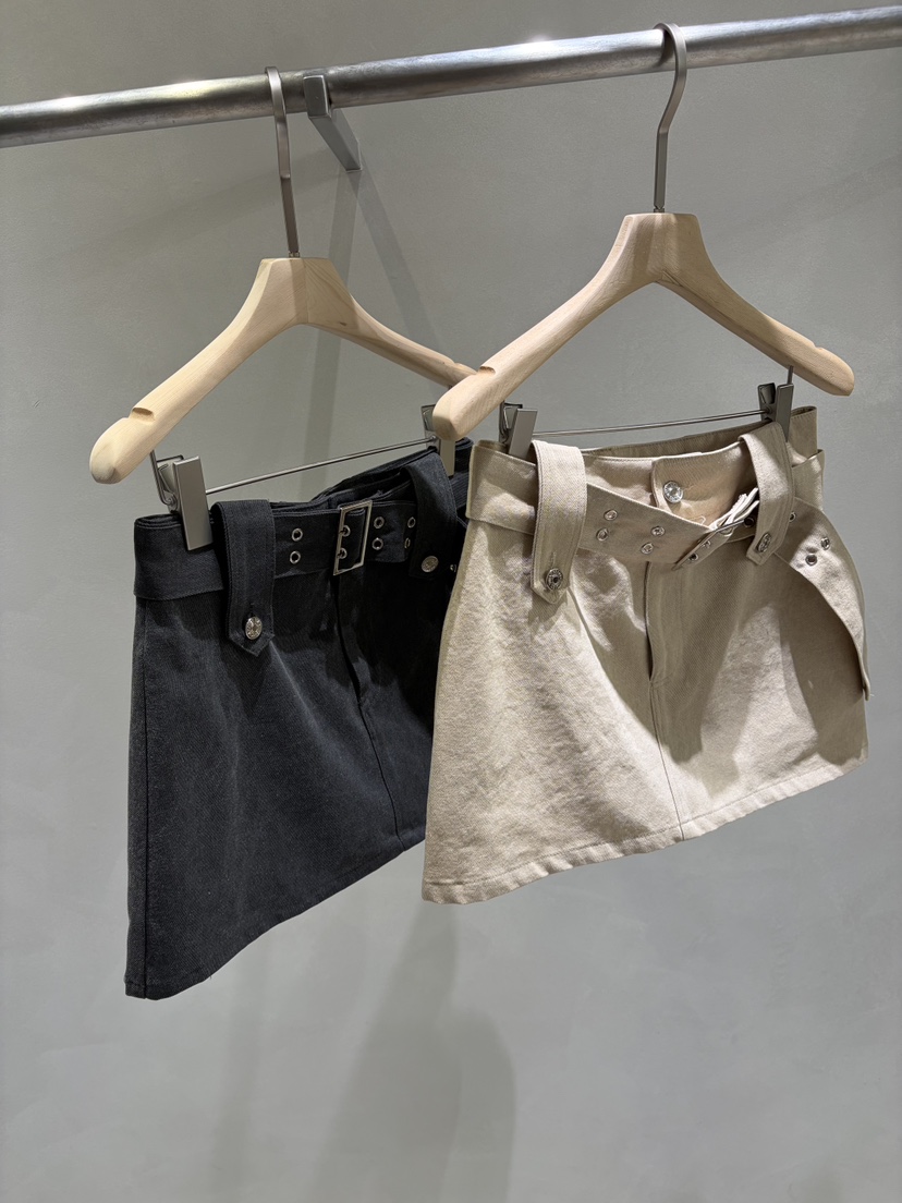 TOO HOT韓國直郵女裝新款熱賣時尚26春季推薦裙褲含腰帶TOO HOT裙褲