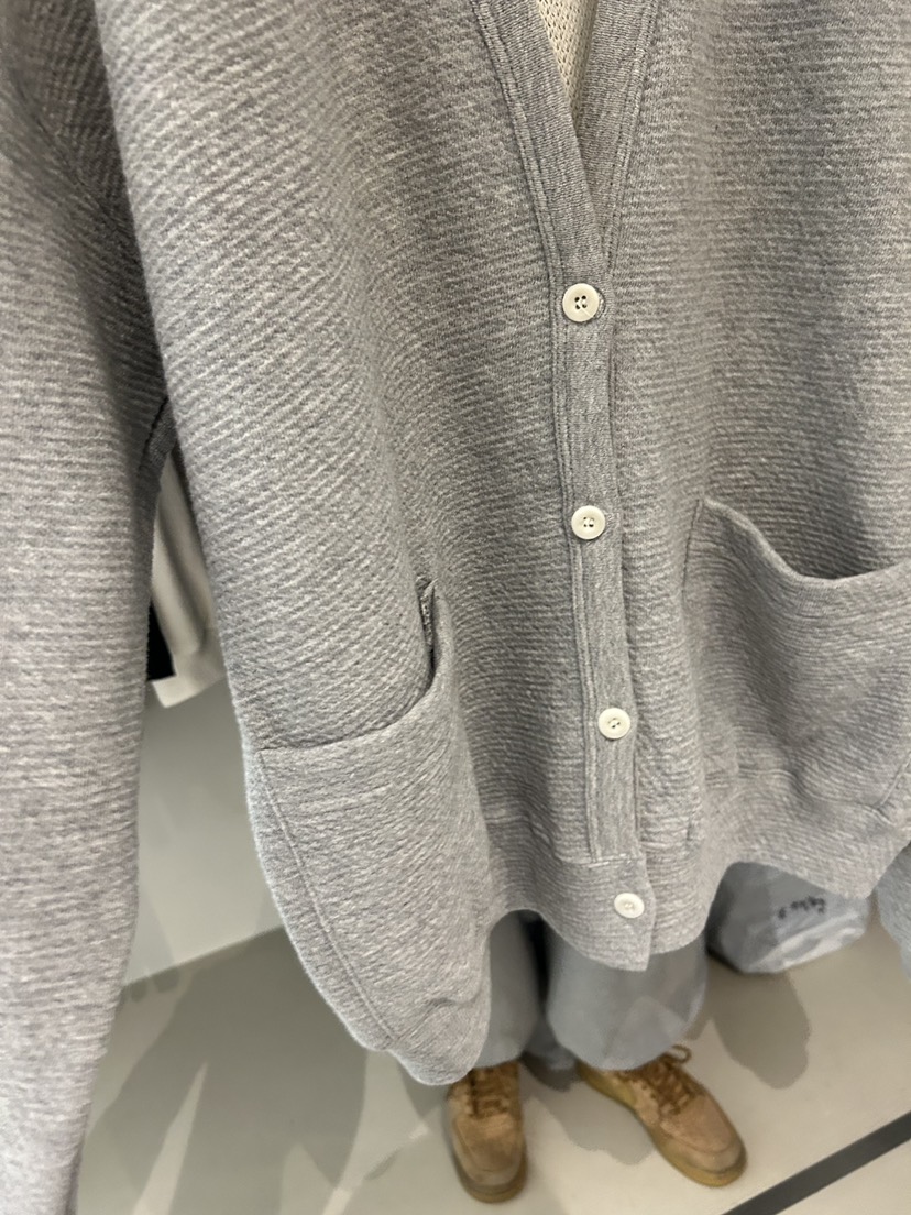 AS THOUGHT韓國直郵女裝新款休閑26春季針織衫奶油色羊毛衫AS THOUGHT針織衫