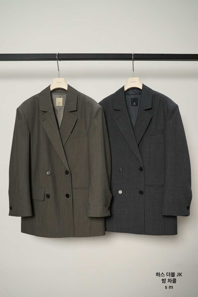 BLOSSOM韓國直郵女士新品熱賣休閑26春季推薦夾克含腰帶雙層BLOSSOM夾克