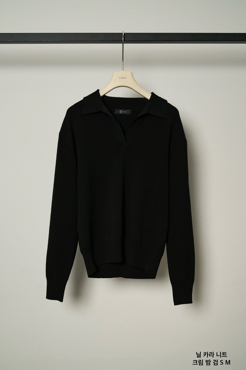 BLOSSOM韓國直郵女裝新品26春季職業休閑熱賣推薦時尚針織衫BLOSSOM針織衫圖色3黑色