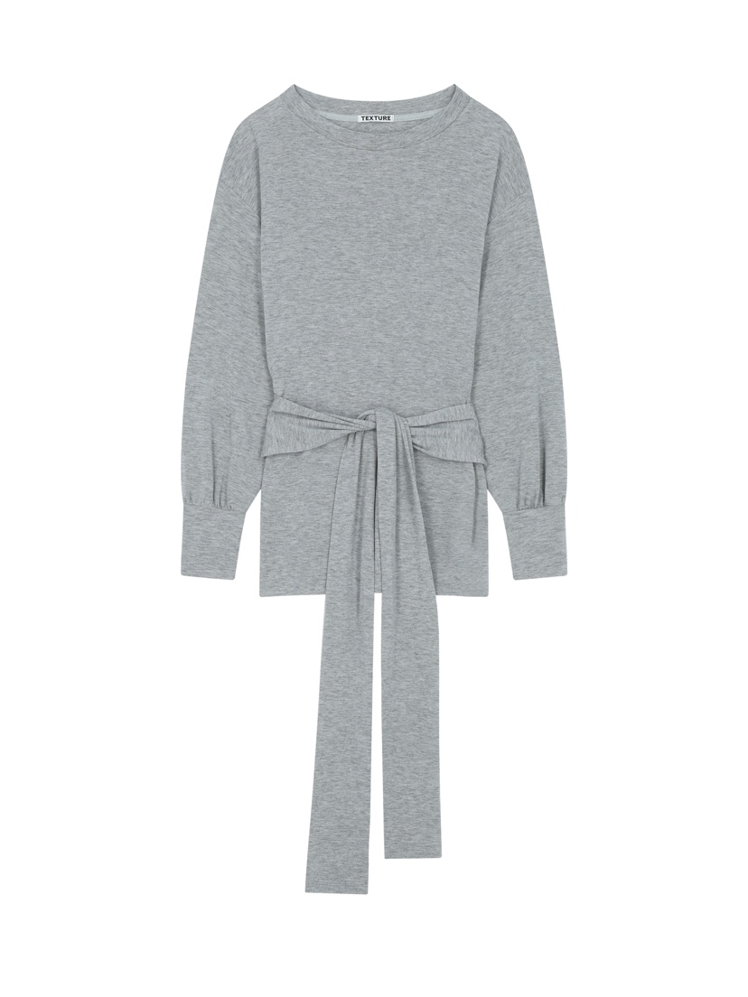 TEXTURE東大門實拍女士新款熱賣時尚休閑人氣26春季長袖T恤TEXTURE長袖T恤圖色1