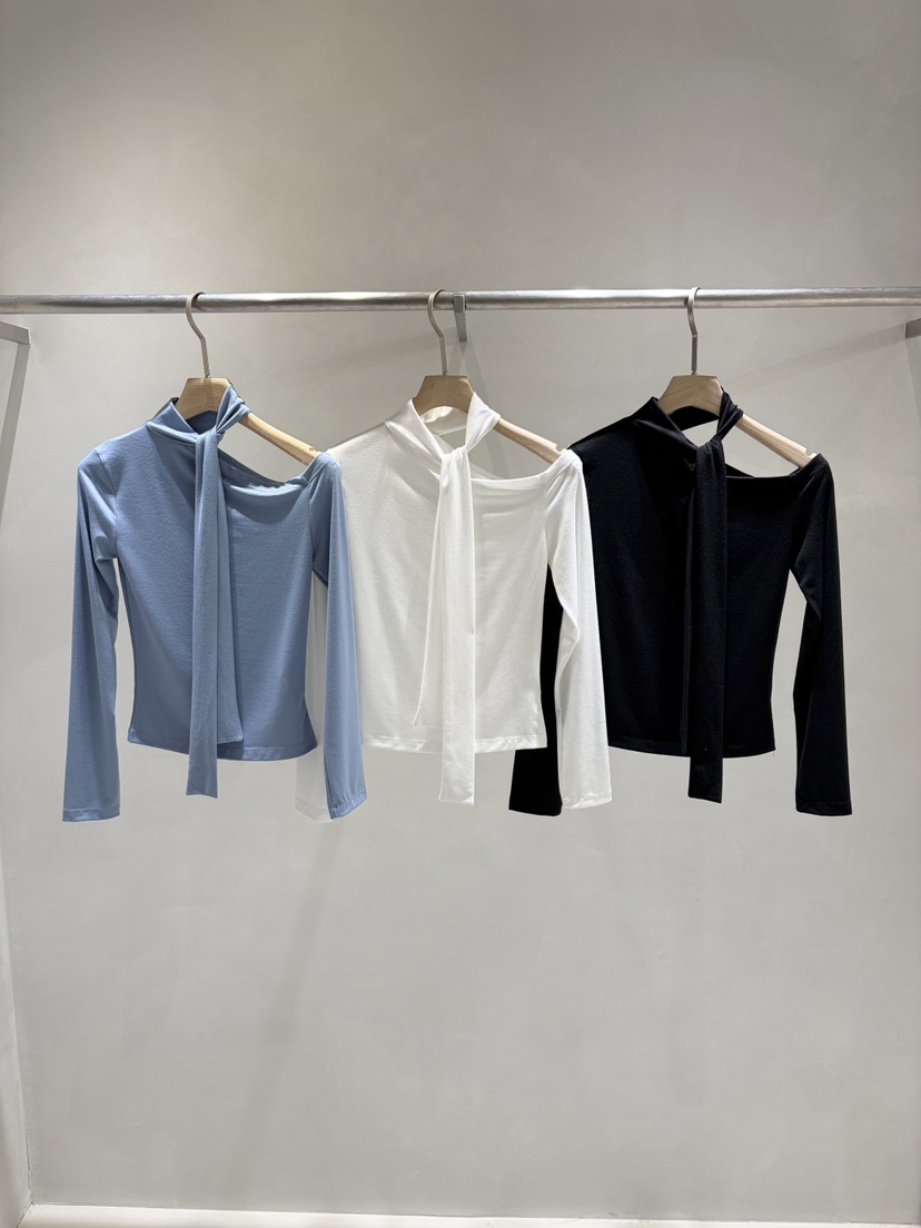 TOO HOT東大門實拍女裝新款職業時尚人氣熱賣26春季長袖T恤TOO HOT長袖T恤