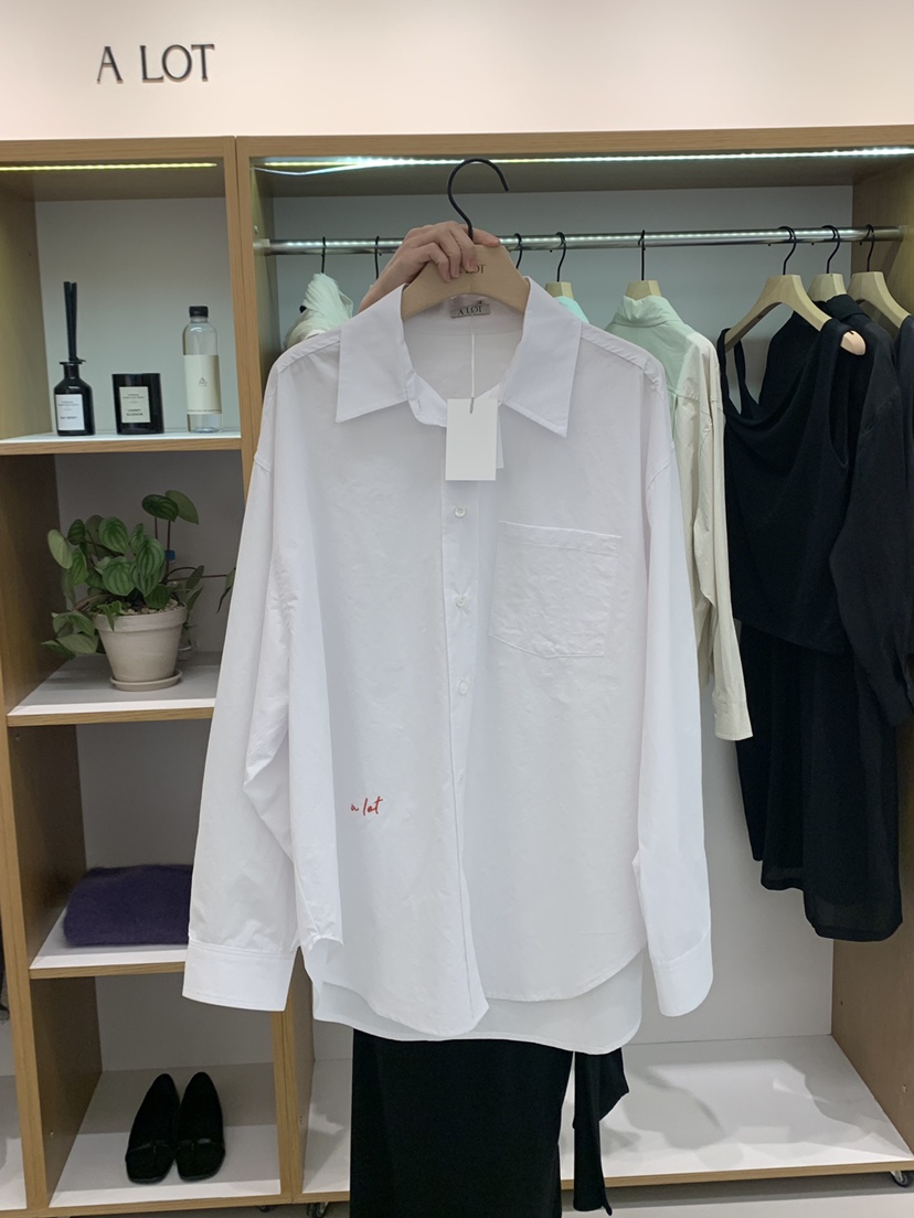 ALOT東大門實拍女裝新款時尚休閑熱賣推薦職業襯衫蕾絲衫A LOT襯衫/蕾絲衫圖色3