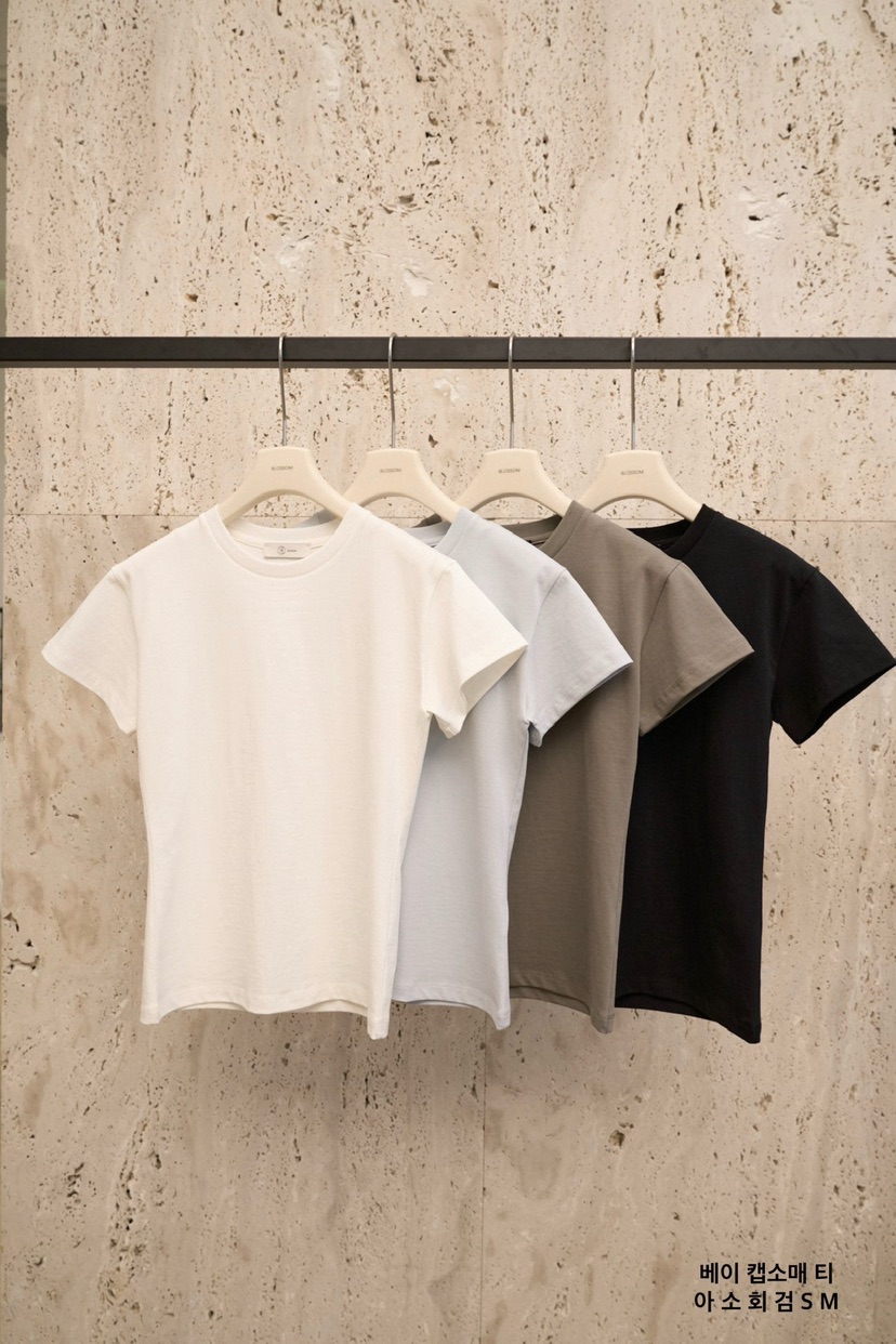 BLOSSOM東大門實拍女裝新款推薦時尚休閑職業熱賣人氣T恤BLOSSOMT恤