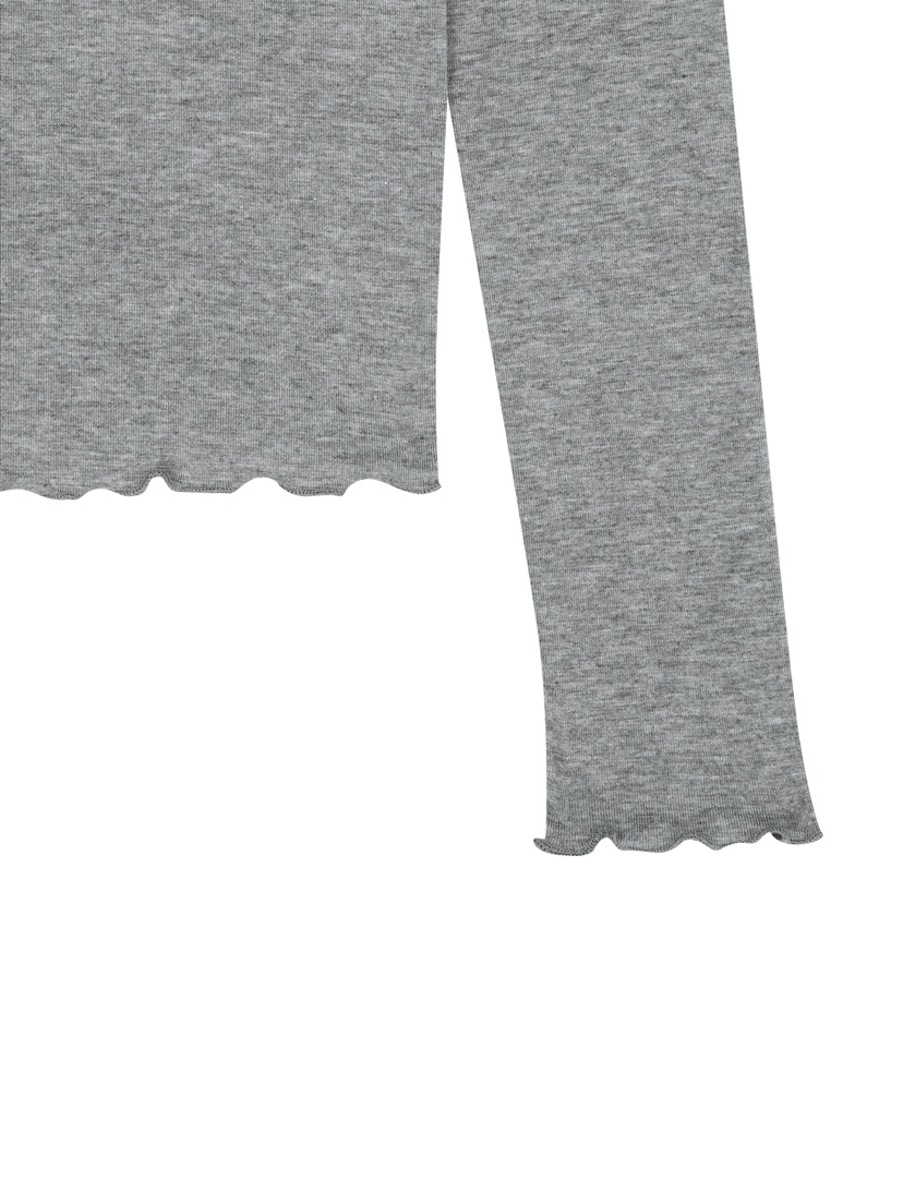 TEXTURE韓國直郵女裝新款26春季人氣熱賣時尚職業長袖T恤TEXTURE長袖T恤