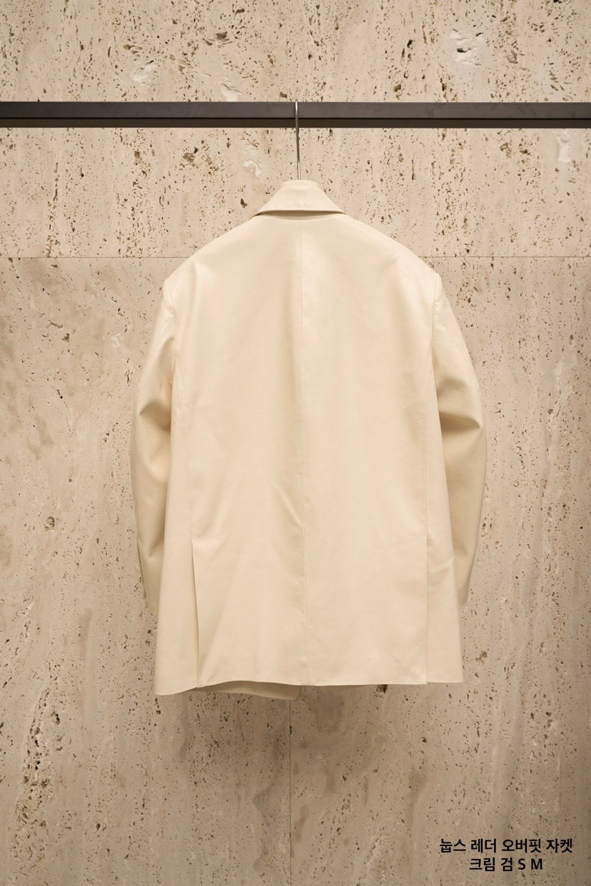 BLOSSOM東大門直郵女裝新款熱賣26春季夾克含腰帶皮革寬松BLOSSOM夾克