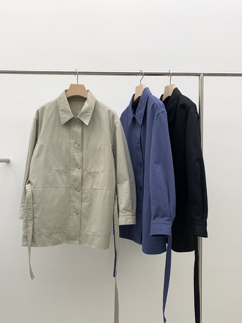 LEGACY BONE東大門實拍女士新款休閑26春季職業夾克含腰帶LEGACY BONE夾克