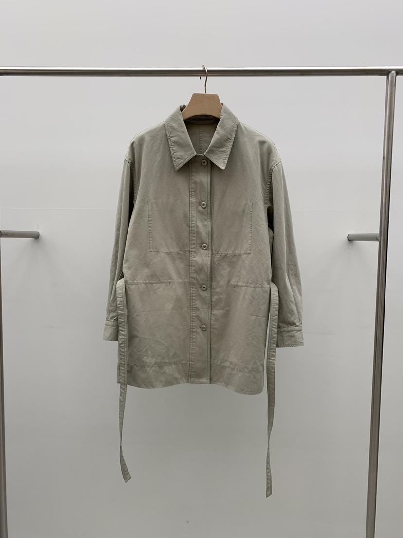 LEGACY BONE東大門實拍女士新款休閑26春季職業夾克含腰帶LEGACY BONE夾克圖色1