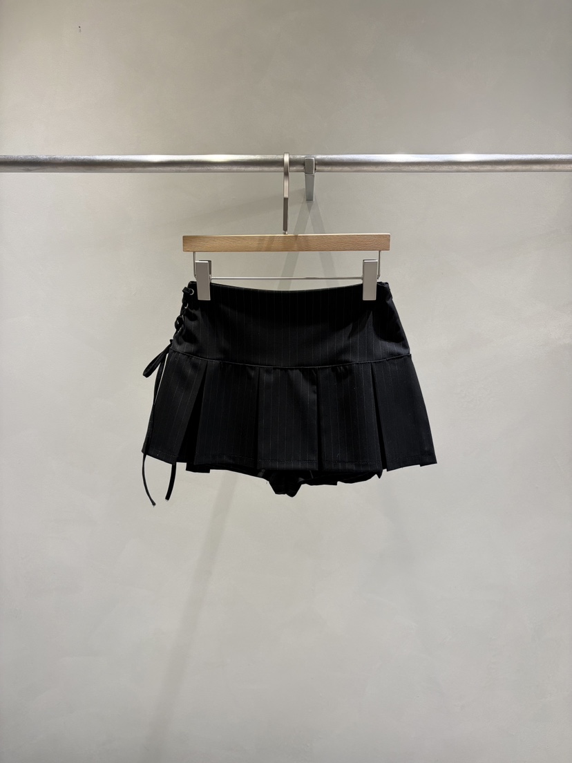 TOO HOT東大門實拍女士新款熱賣職業休閑推薦裙褲褶裥鏤空TOO HOT裙褲圖色2