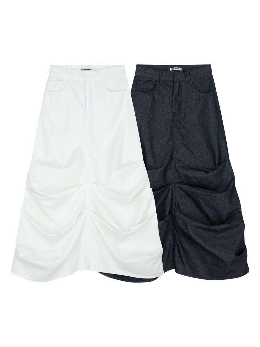 TEXTURE東大門實拍女士新款人氣職業推薦26春季時尚休閑長裙TEXTURE長裙