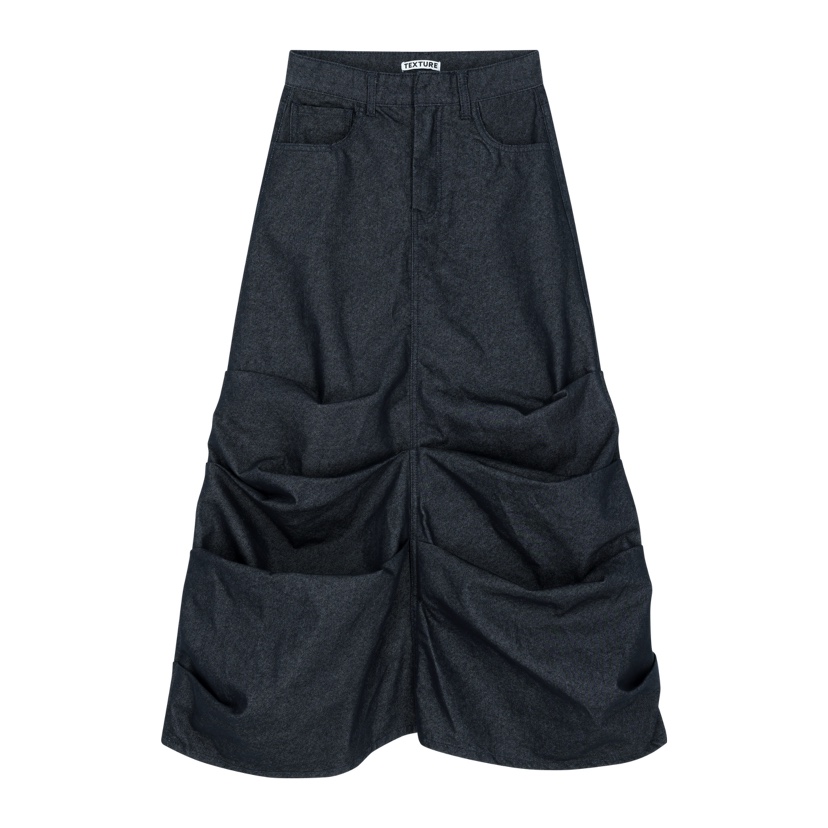 TEXTURE東大門實拍女士新款人氣職業推薦26春季時尚休閑長裙TEXTURE長裙圖色2