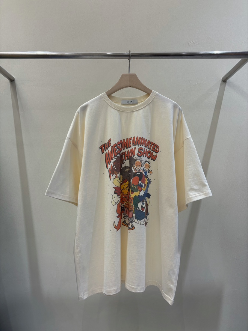 MABE東大門實拍女裝新款推薦人氣熱賣26春季休閑時尚職業T恤MABET恤圖色1