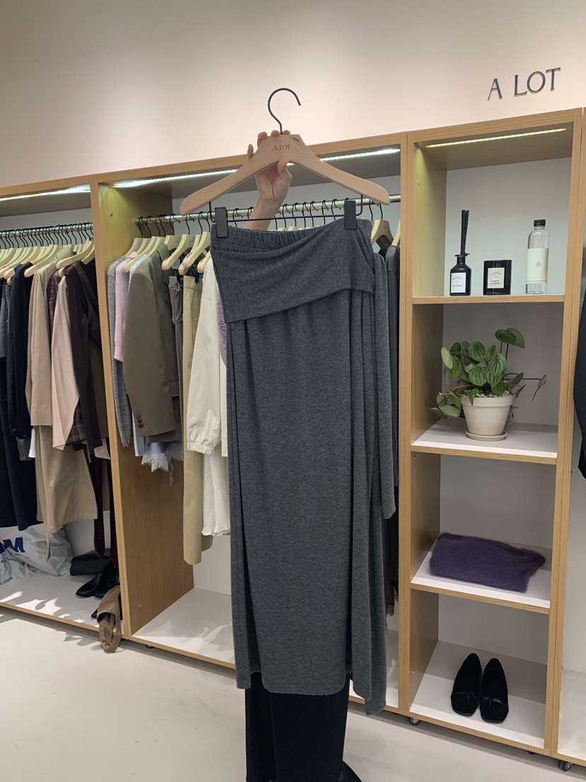 ALOT東大門實拍女裝新款時尚推薦休閑26春季職業人氣長裙A LOT長裙圖色2