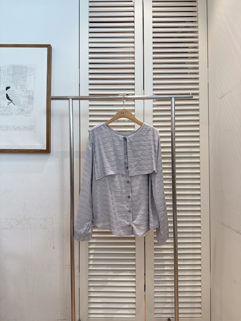 FAVE-L東大門代購女裝新款職業時尚休閑推薦26春季襯衫蕾絲衫FAVE-L襯衫/蕾絲衫圖色3