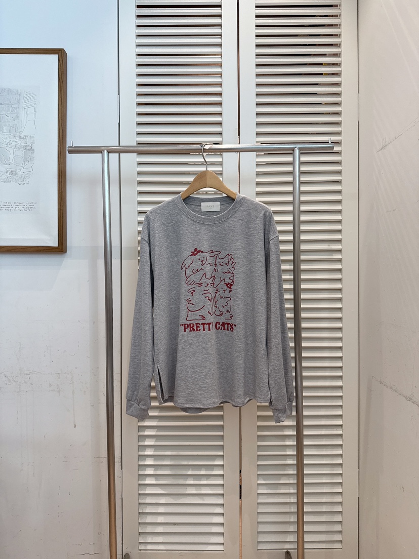 FAVE-L東大門實拍女士新款休閑熱賣26春季職業時尚長袖T恤FAVE-L長袖T恤圖色3