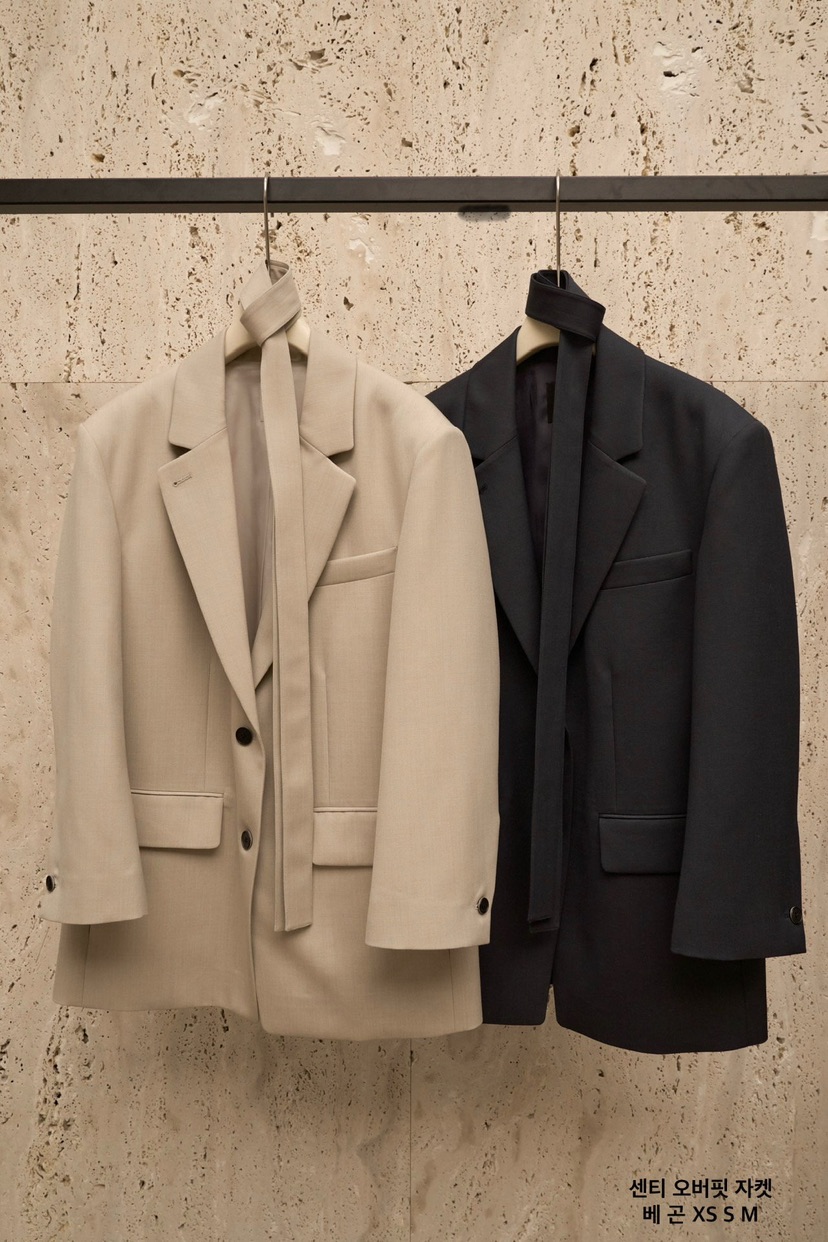 BLOSSOM韓國代購女士新品推薦26春季職業熱賣休閑夾克含腰帶BLOSSOM夾克