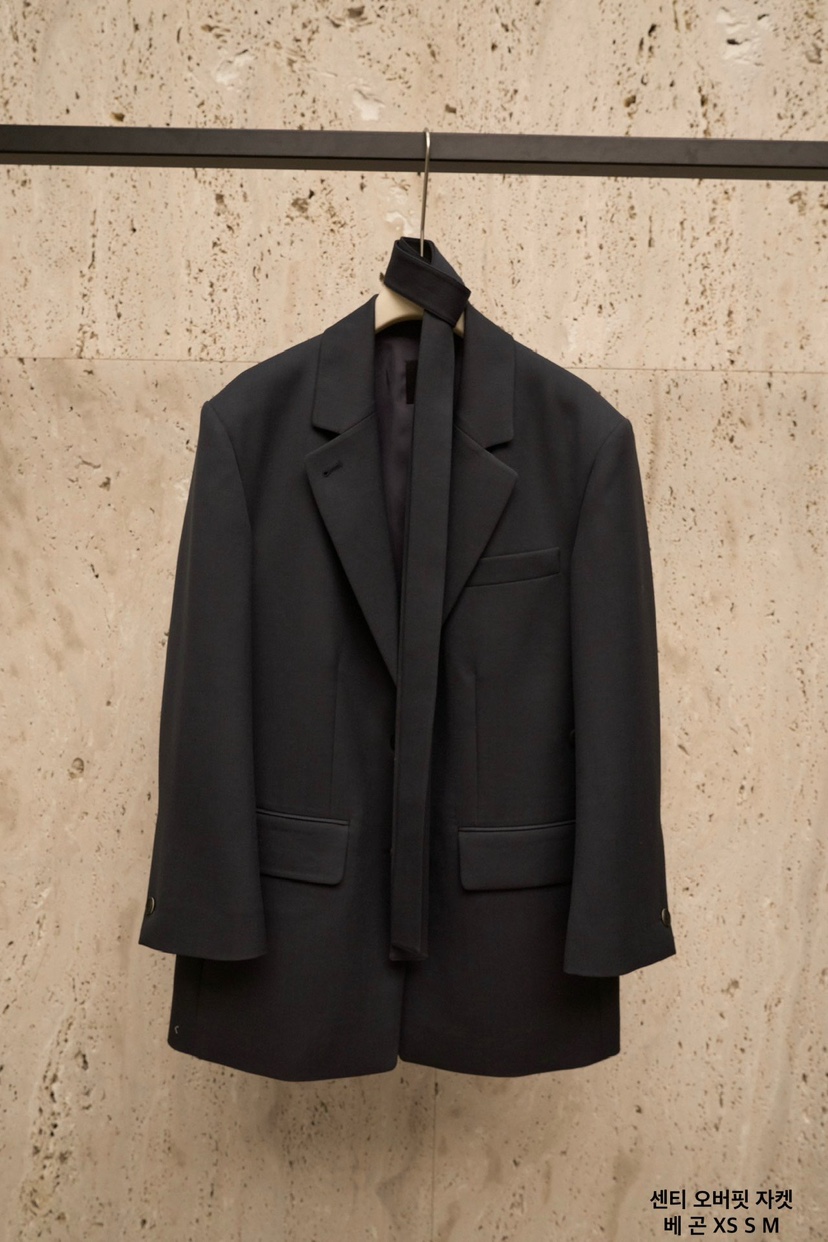 BLOSSOM韓國代購女士新品推薦26春季職業熱賣休閑夾克含腰帶BLOSSOM夾克圖色2