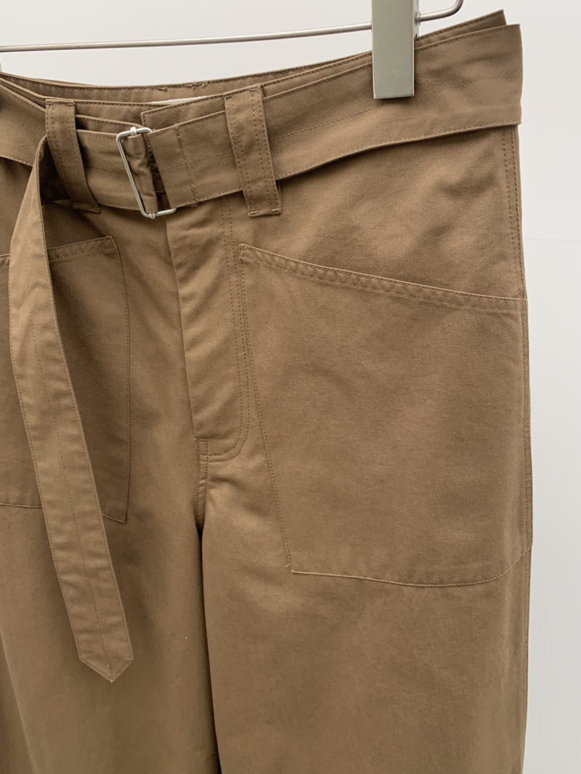 LEGACY BONE韓國直郵女裝新品休閑時尚職業休閑褲含腰帶LEGACY BONE休閑褲