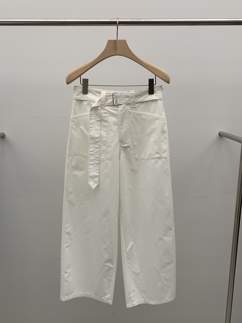 LEGACY BONE韓國直郵女裝新品休閑時尚職業休閑褲含腰帶LEGACY BONE休閑褲圖色2