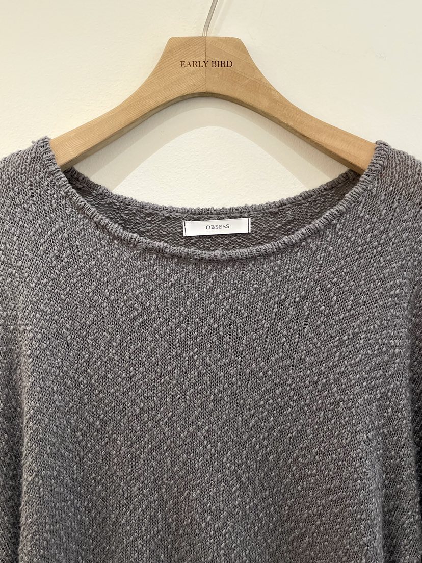 OBSESS韓國代購女裝新款推薦時尚休閑熱賣人氣職業針織衫OBSESS/EARLY BIRD針織衫